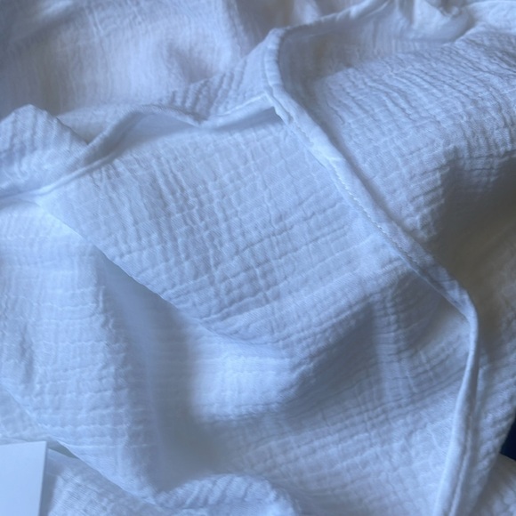 NWT-Andie The Magdalena Kaftan Women's White Swim Cover-Up - Picture 4 of 4